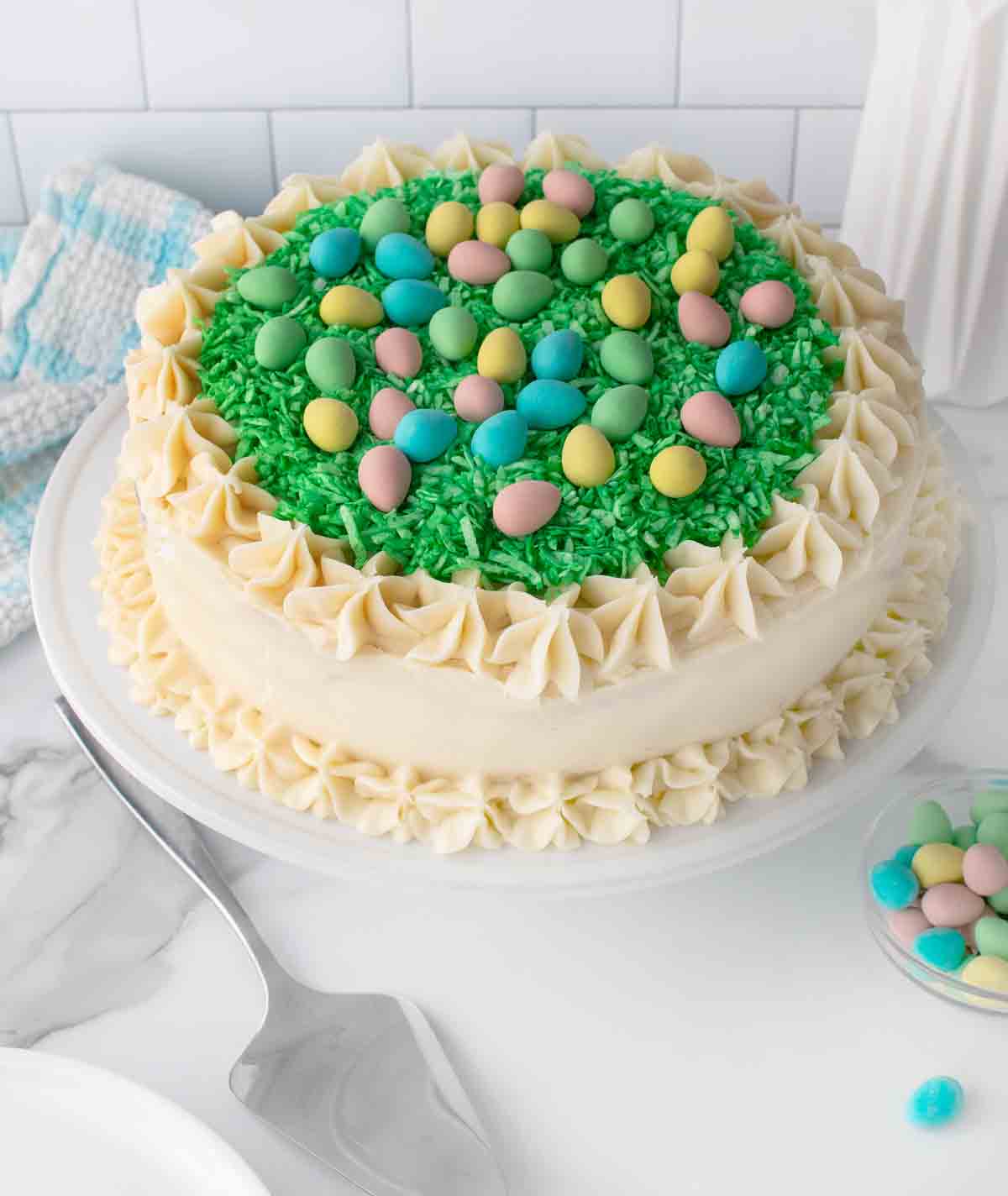 Easter Coconut Cake Recipe Chef Dennis