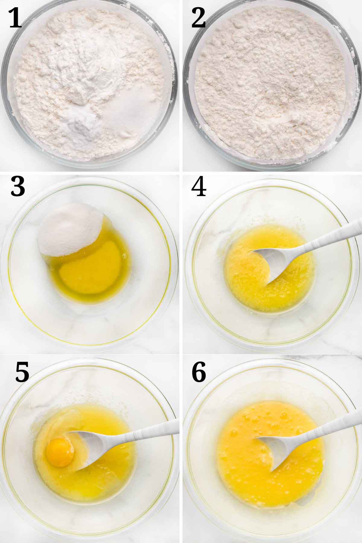 collage showing how to make recipe.