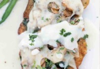 pinterest image for chicken milanese