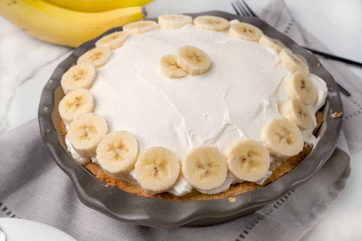 whole banana cream pie.