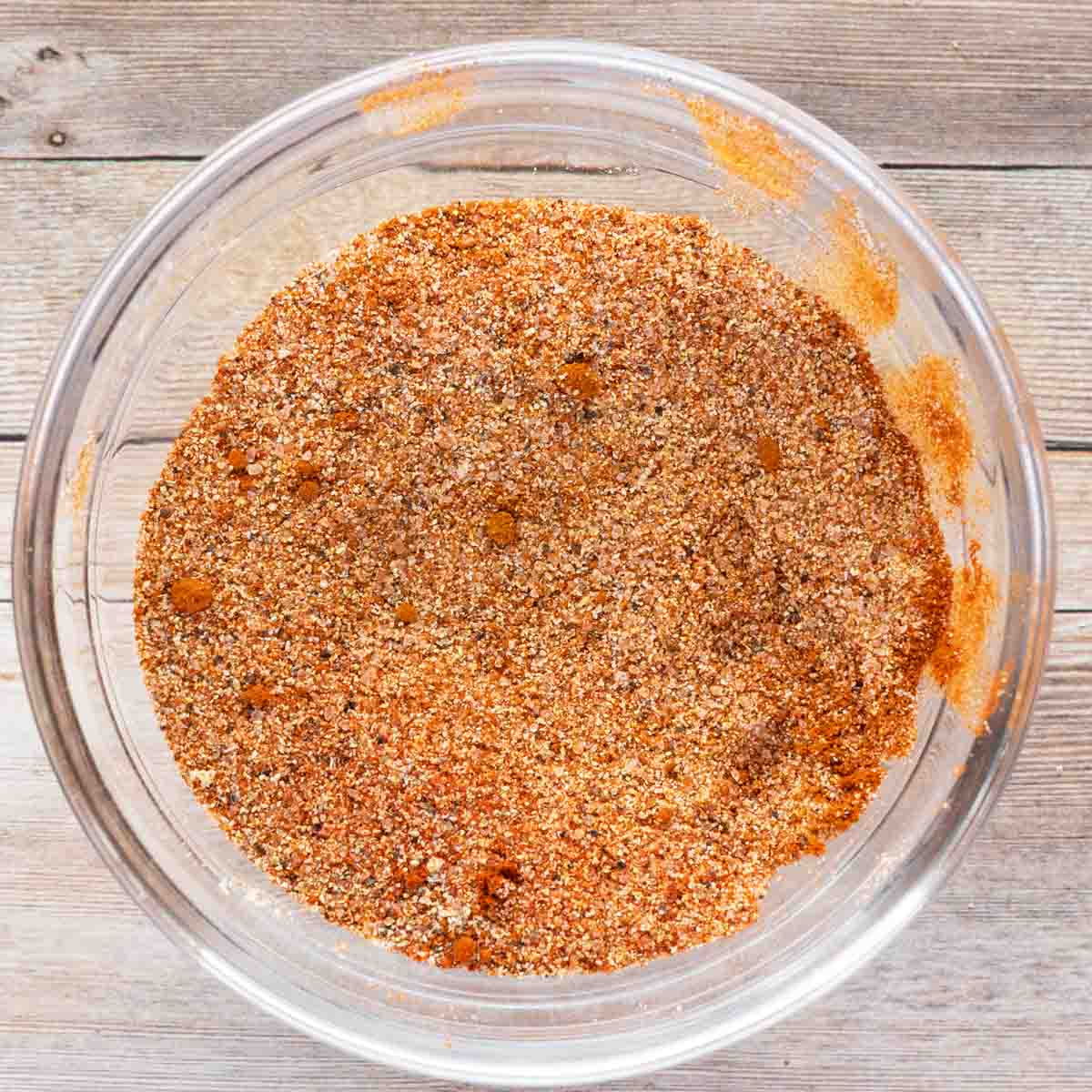 blended spices in a small glass bowl