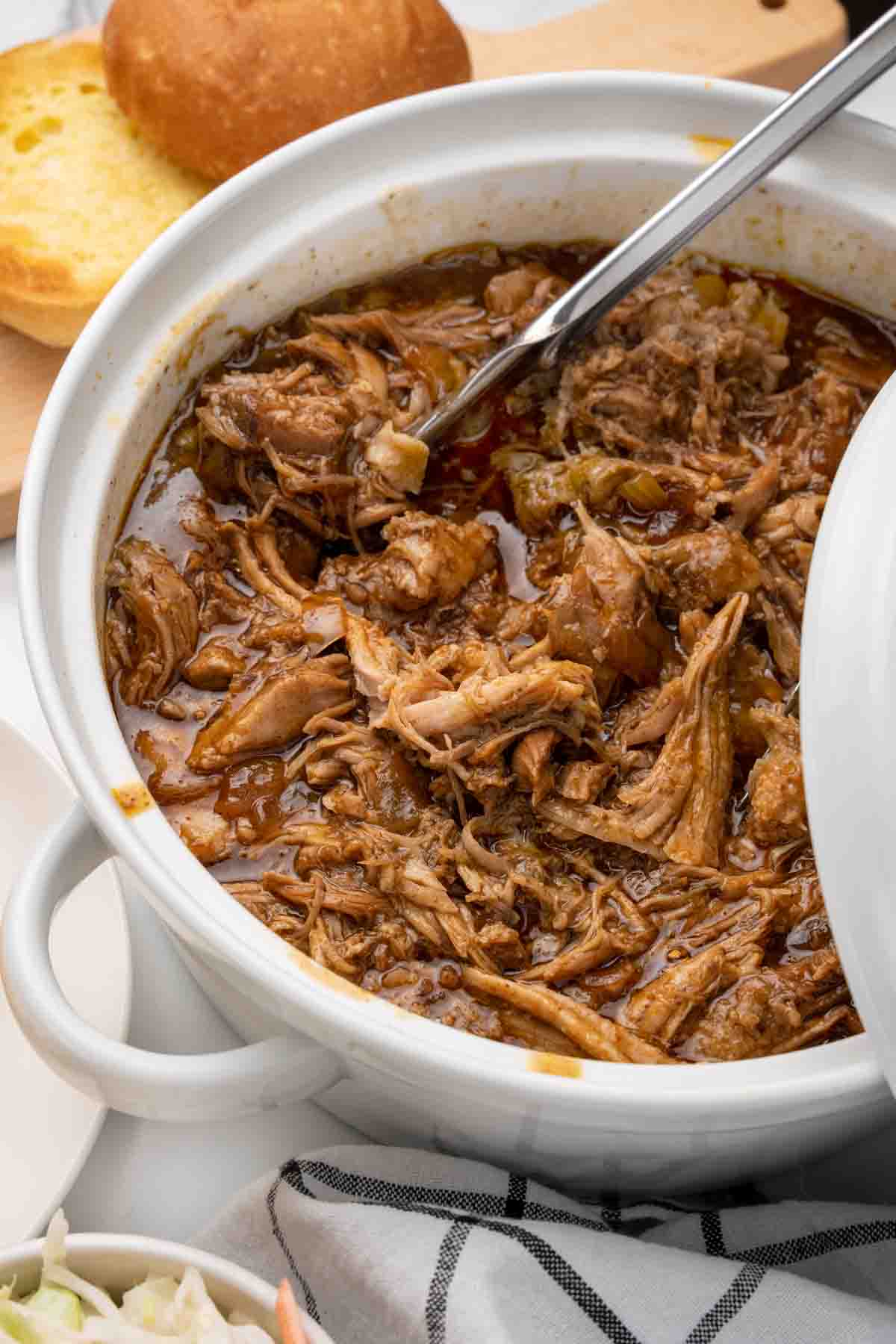 Slow Cooker Texas Pulled Pork