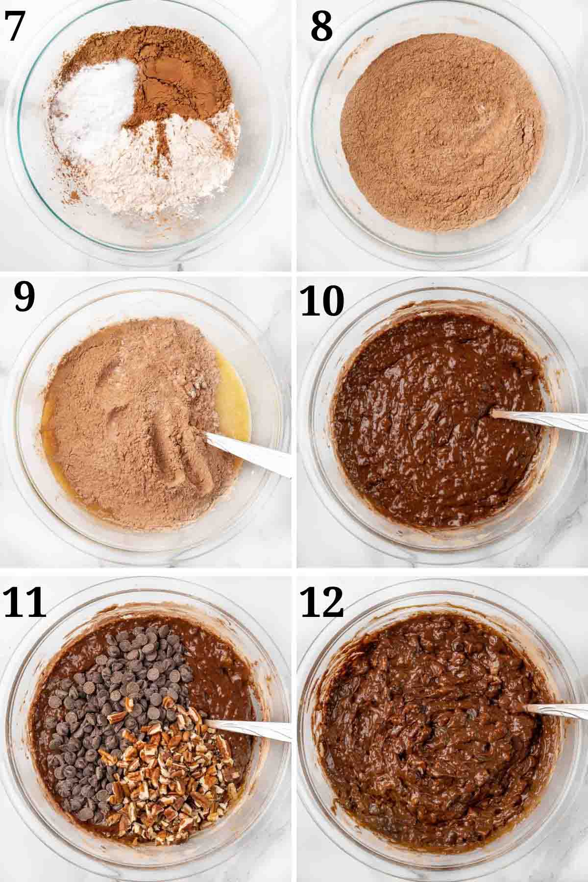 collage of images showing how to prepare recipe