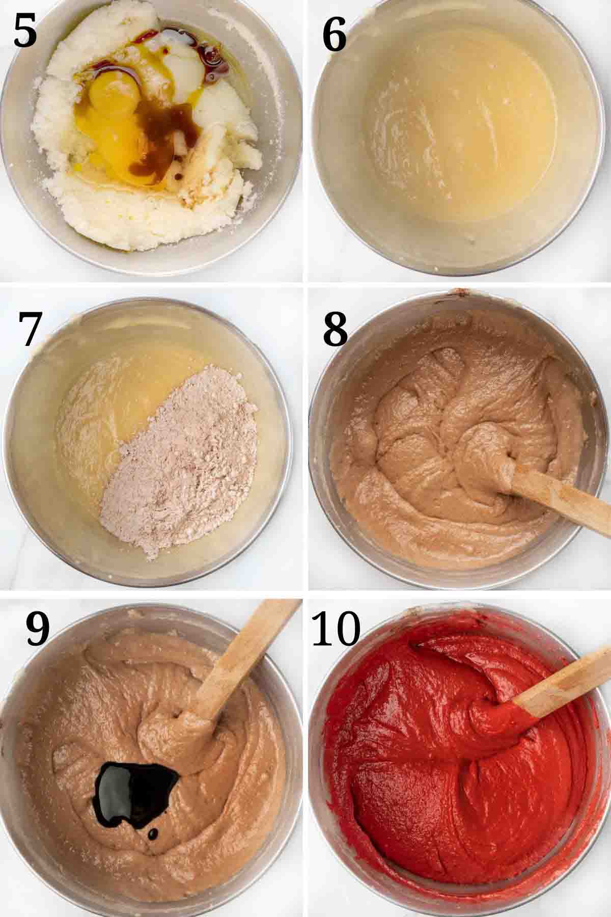 collage showing how to make recipe