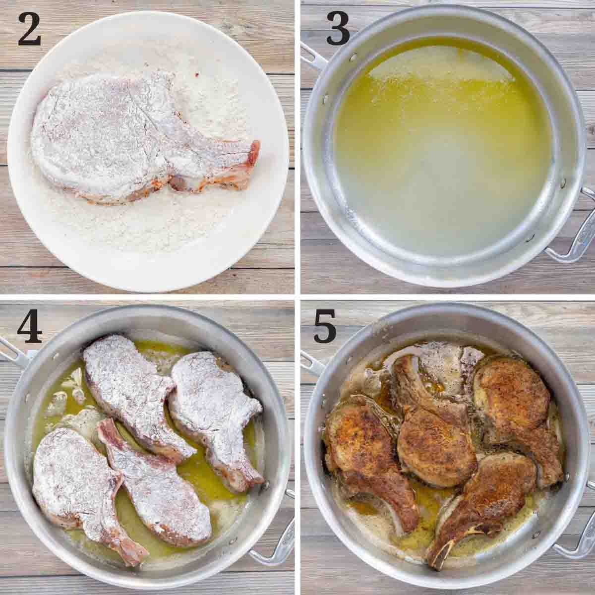 Collage showing how to make recipe.
