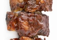 Pinterest image for beef short ribs.