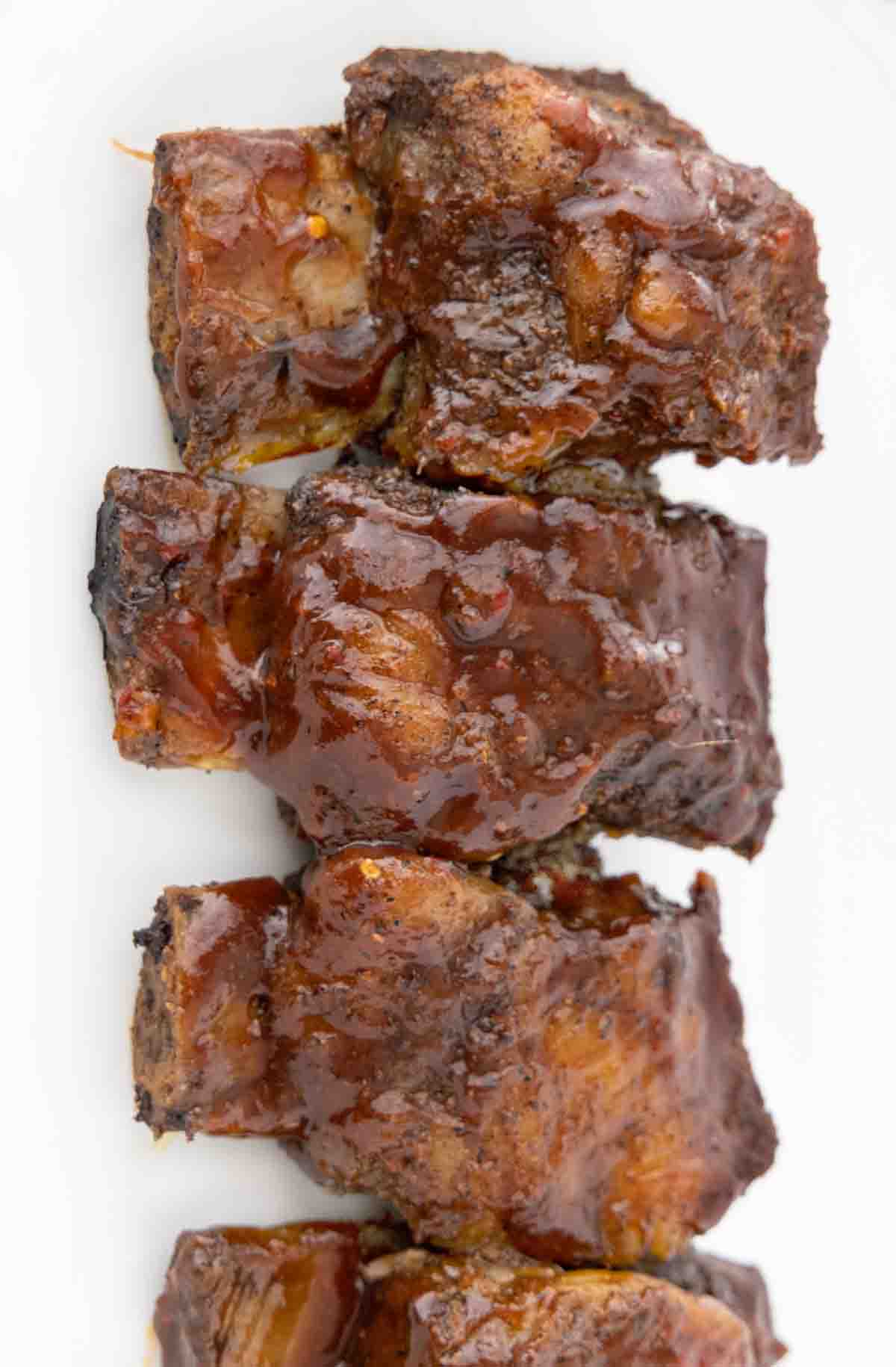 BBQ Smoked Beef Short Ribs.