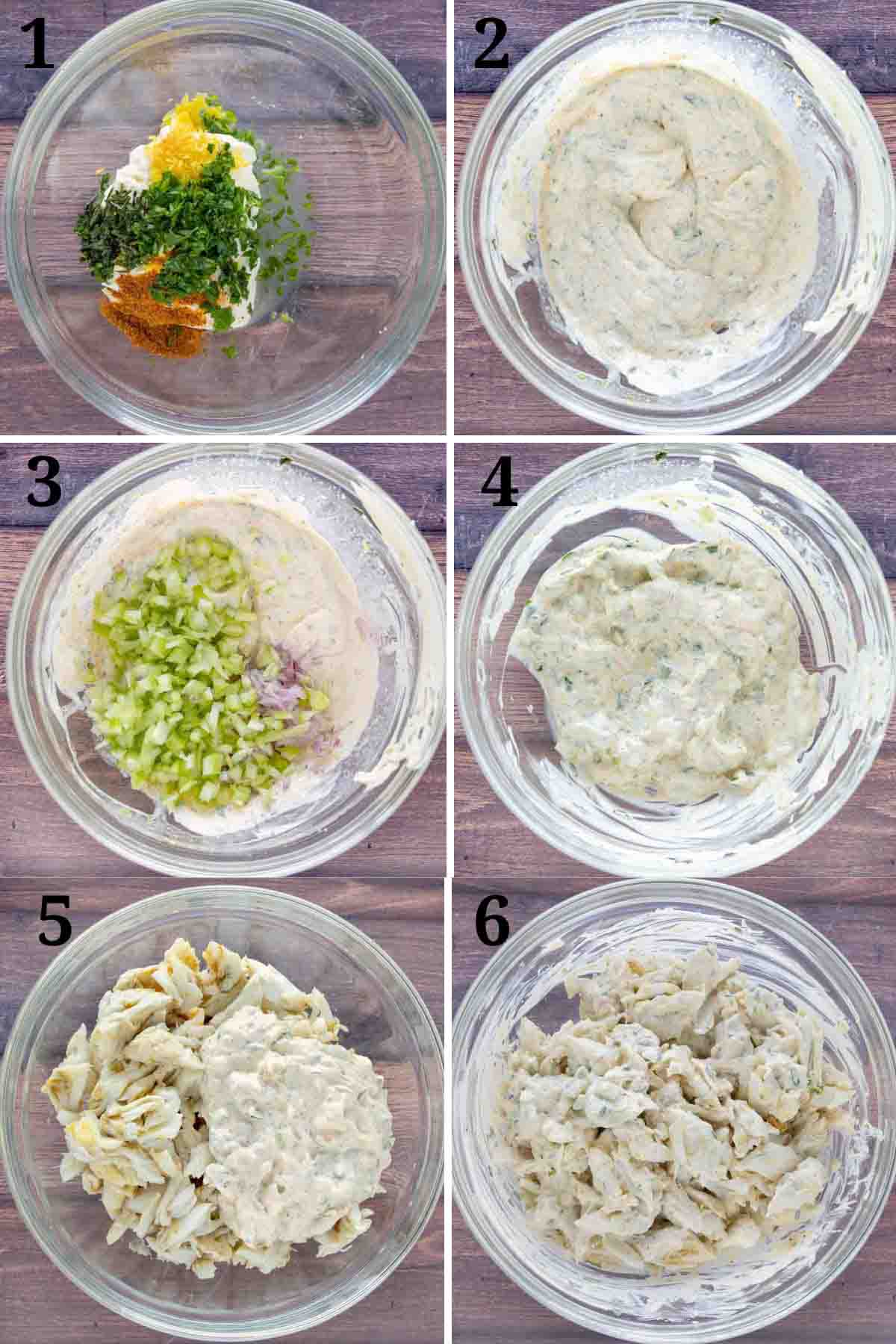 Collage showing how to make recipe.