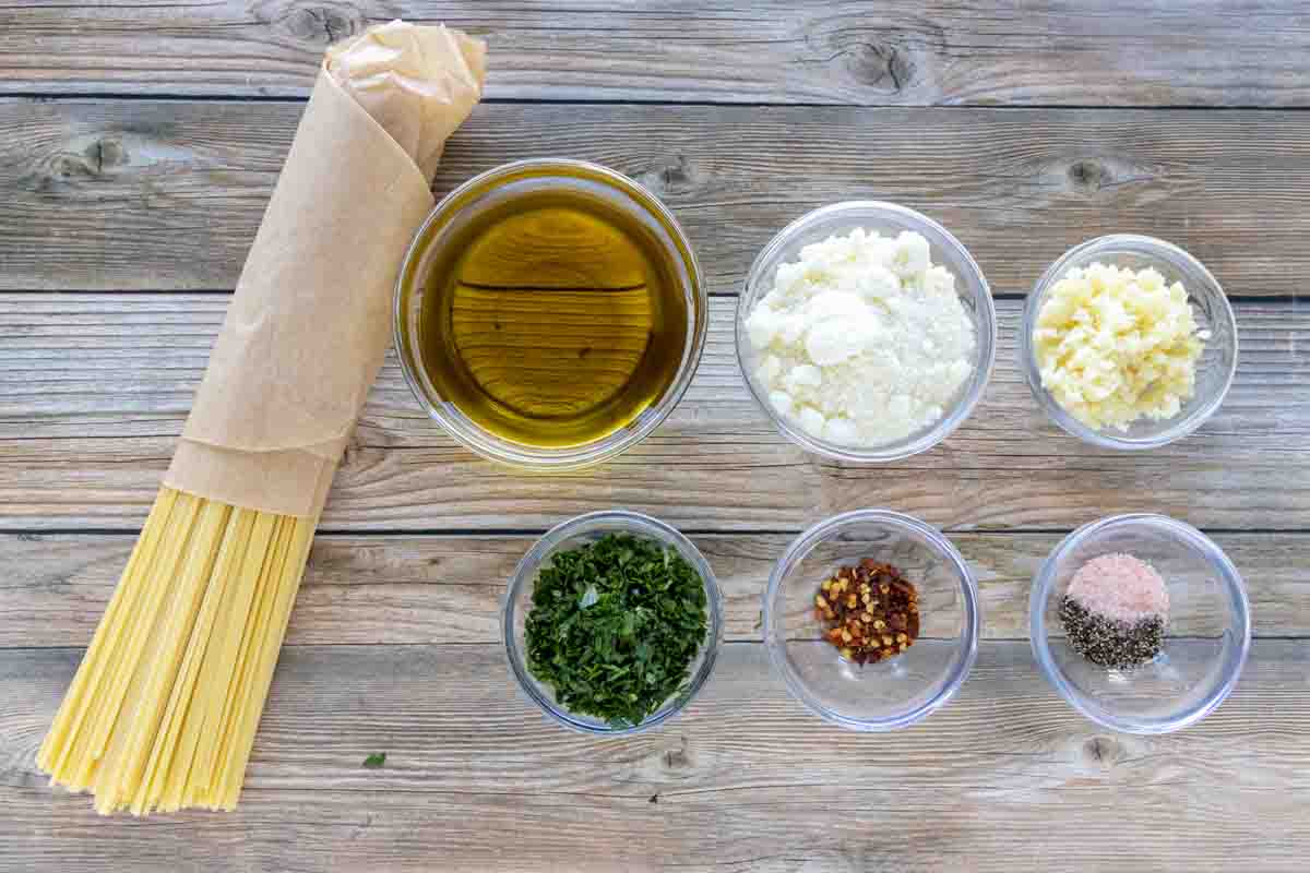 Ingredients to make recipe.