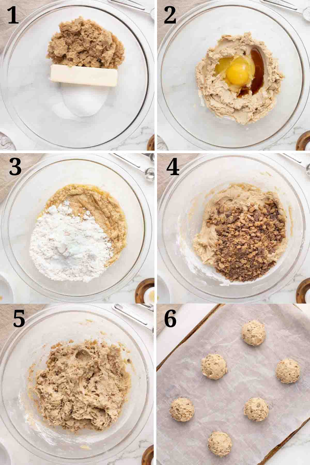 collage showing how to make recipe.
