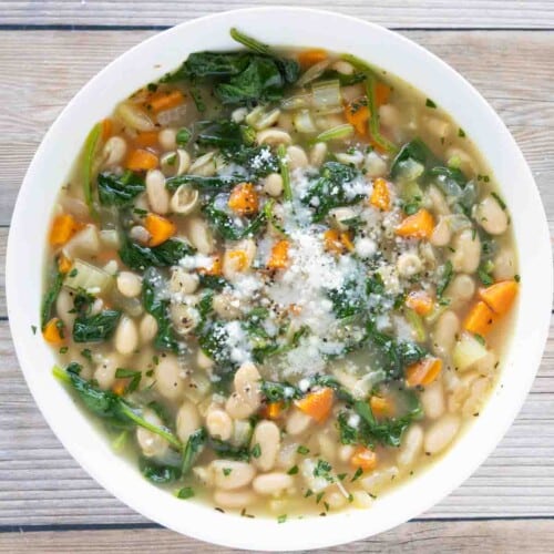 Tuscan White Bean Soup | Chef Dennis