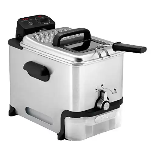 Stainless Steel Deep Fryer with Basket