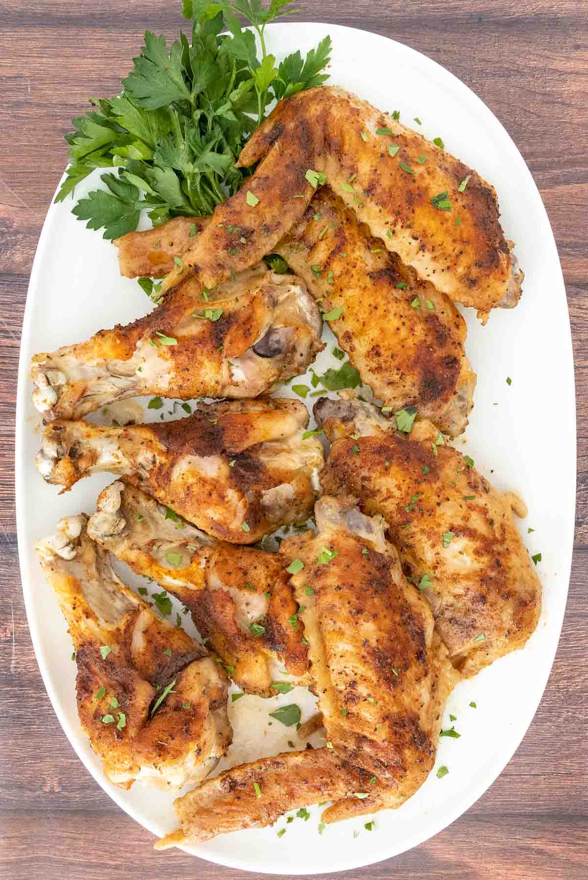 Oven Baked Turkey Wings