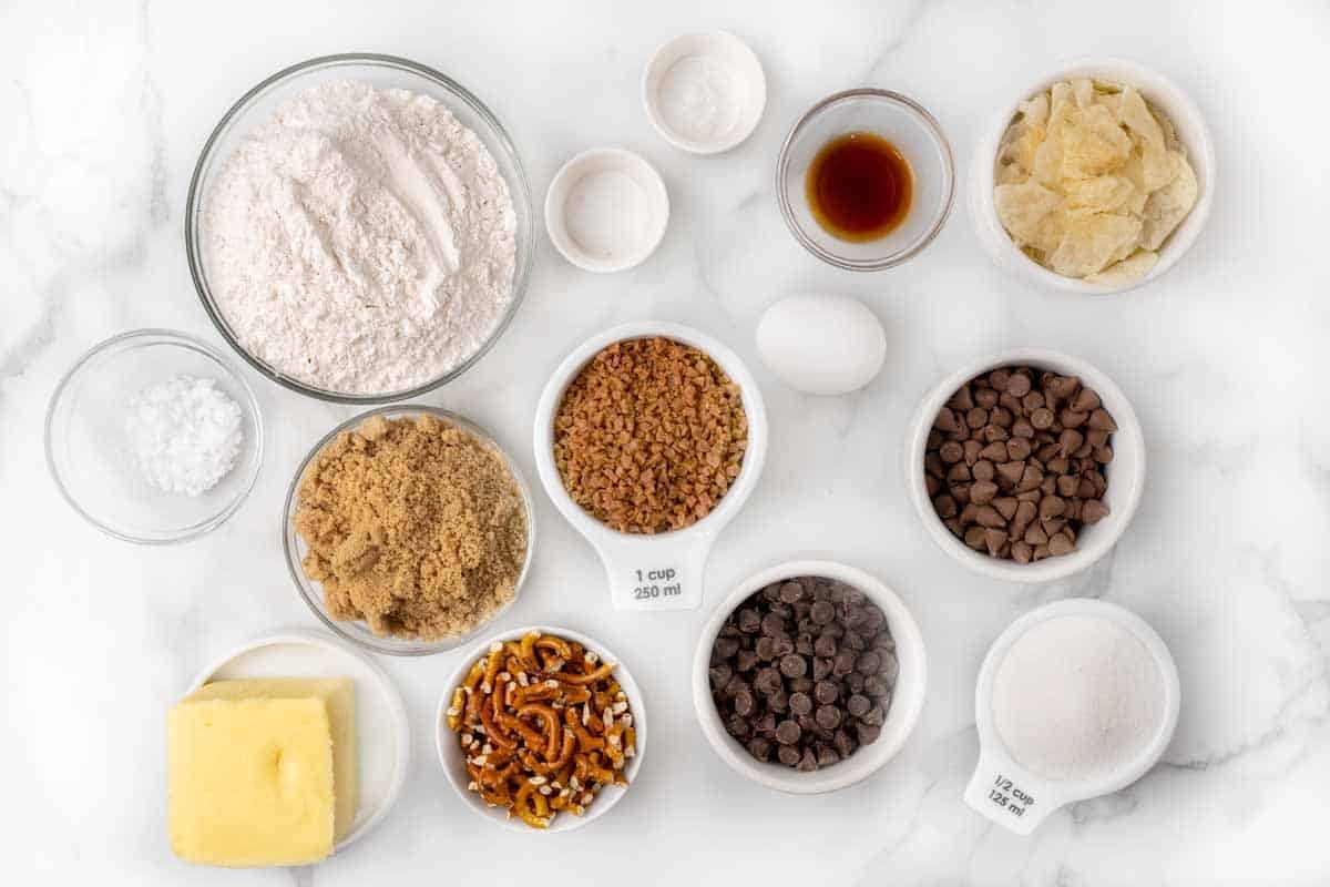 Ingredients to make the recipe.