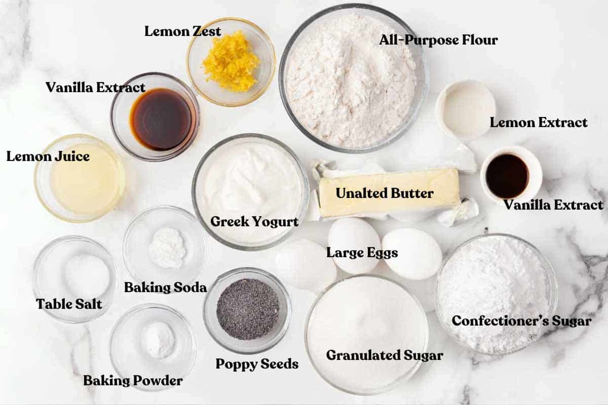 Ingredients to make the recipe.