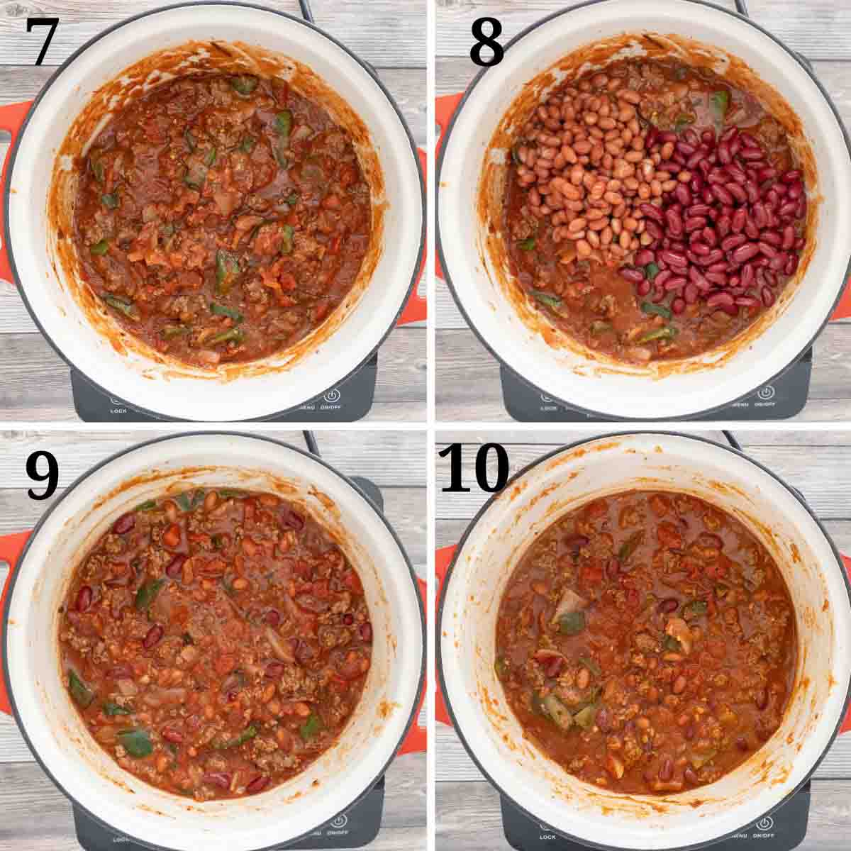 Collage showing how to finish the recipe.