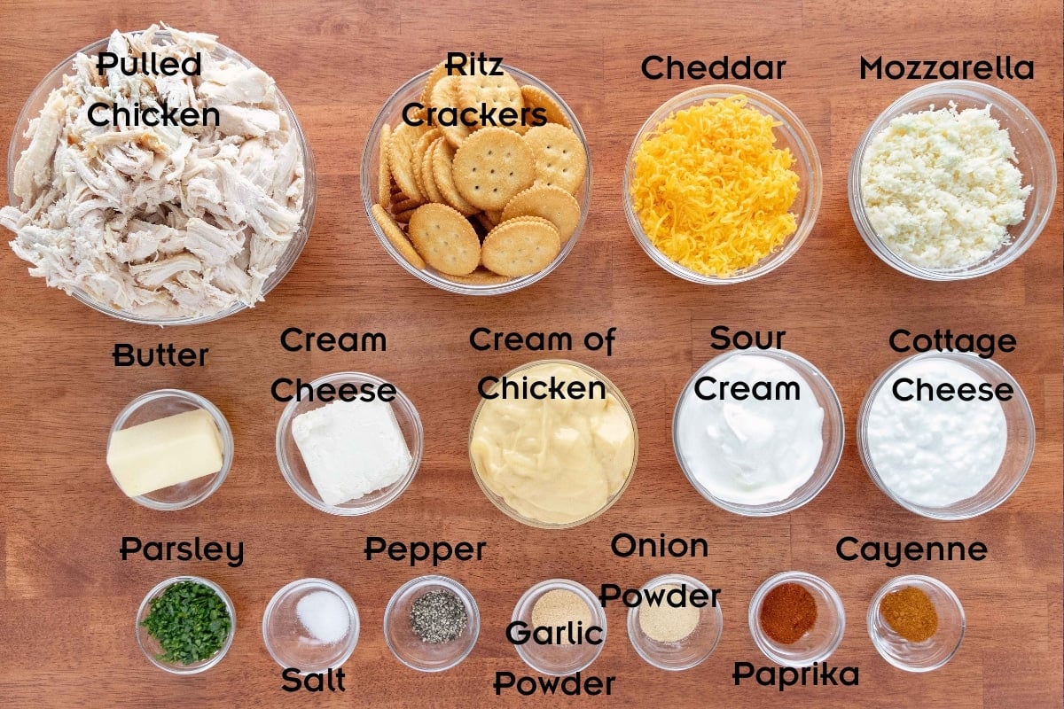Ingredients to make the recipe.