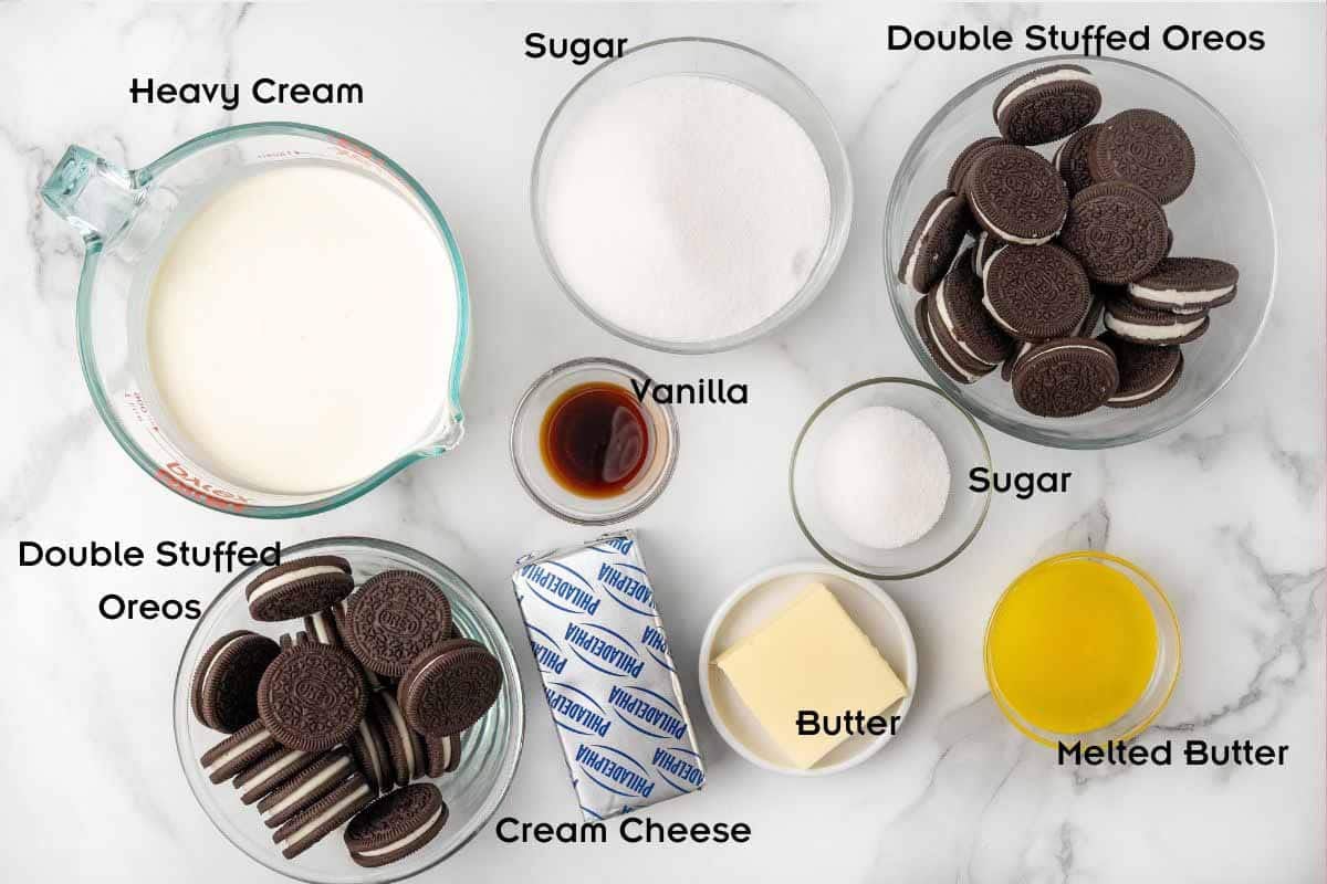 Ingredients to make the recipe.
