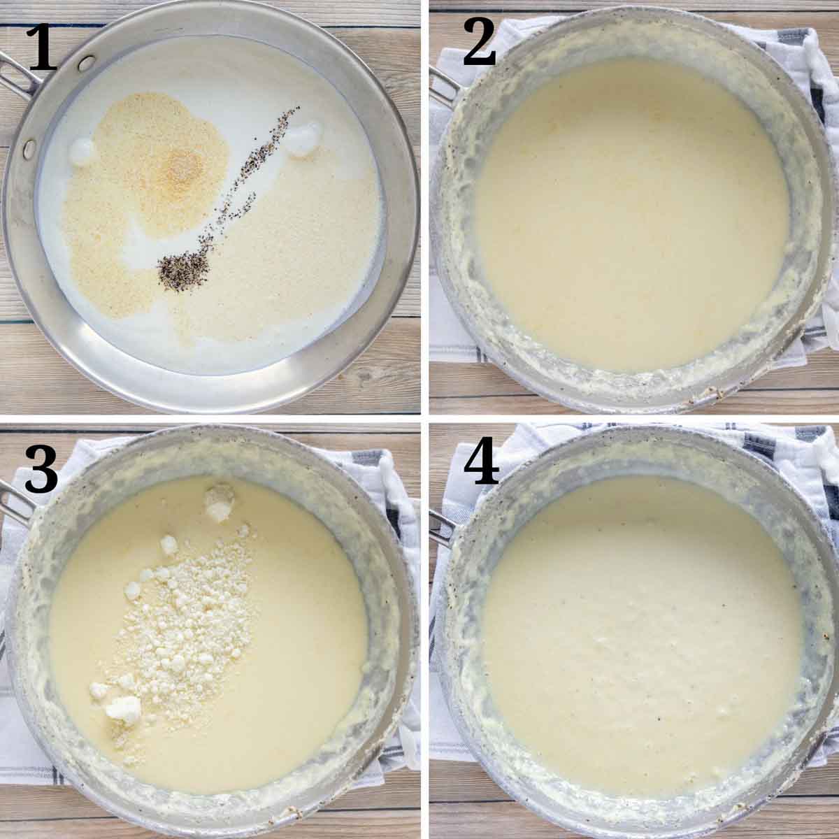 Collage showing how to make the recipe.