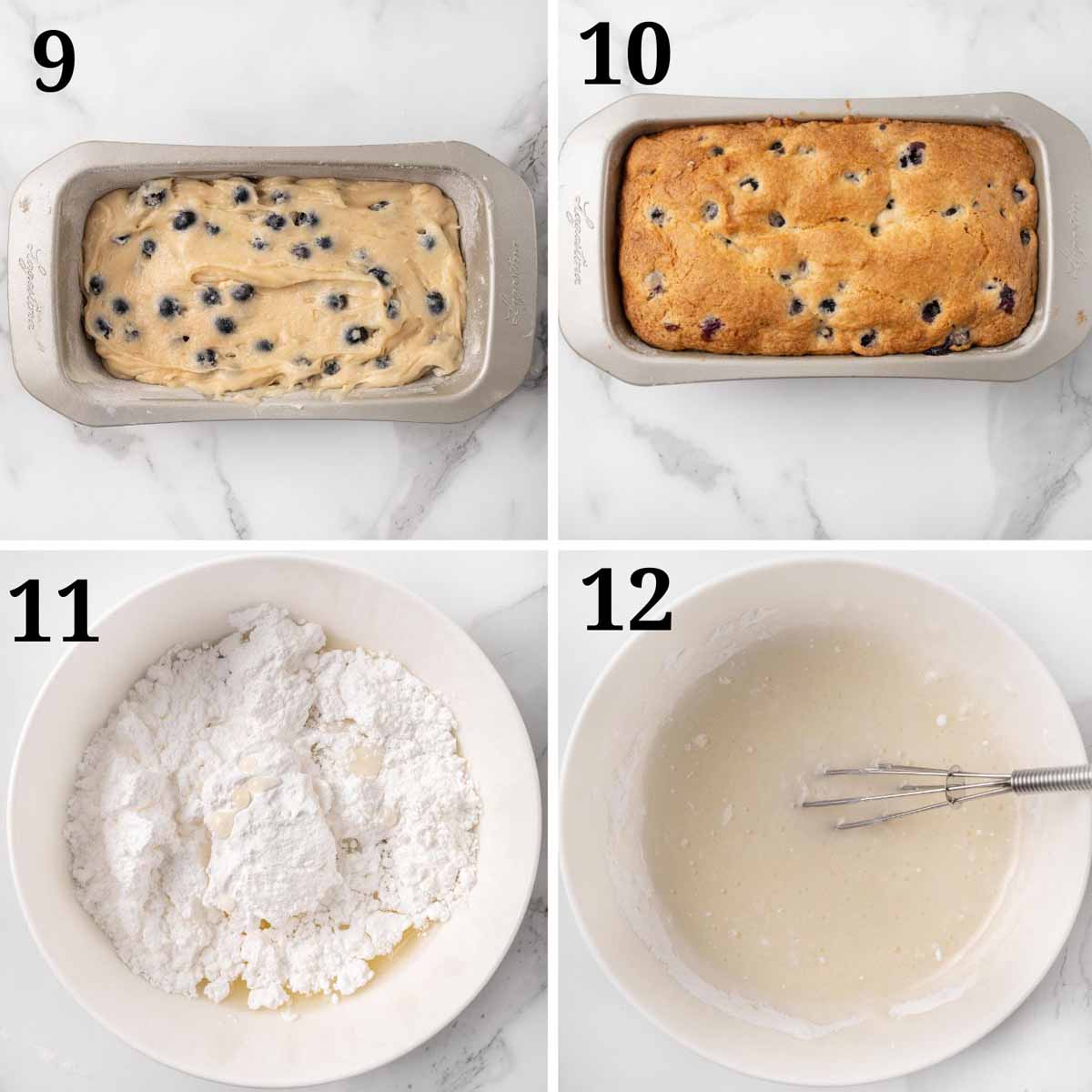 Collage showing how to finish the recipe.