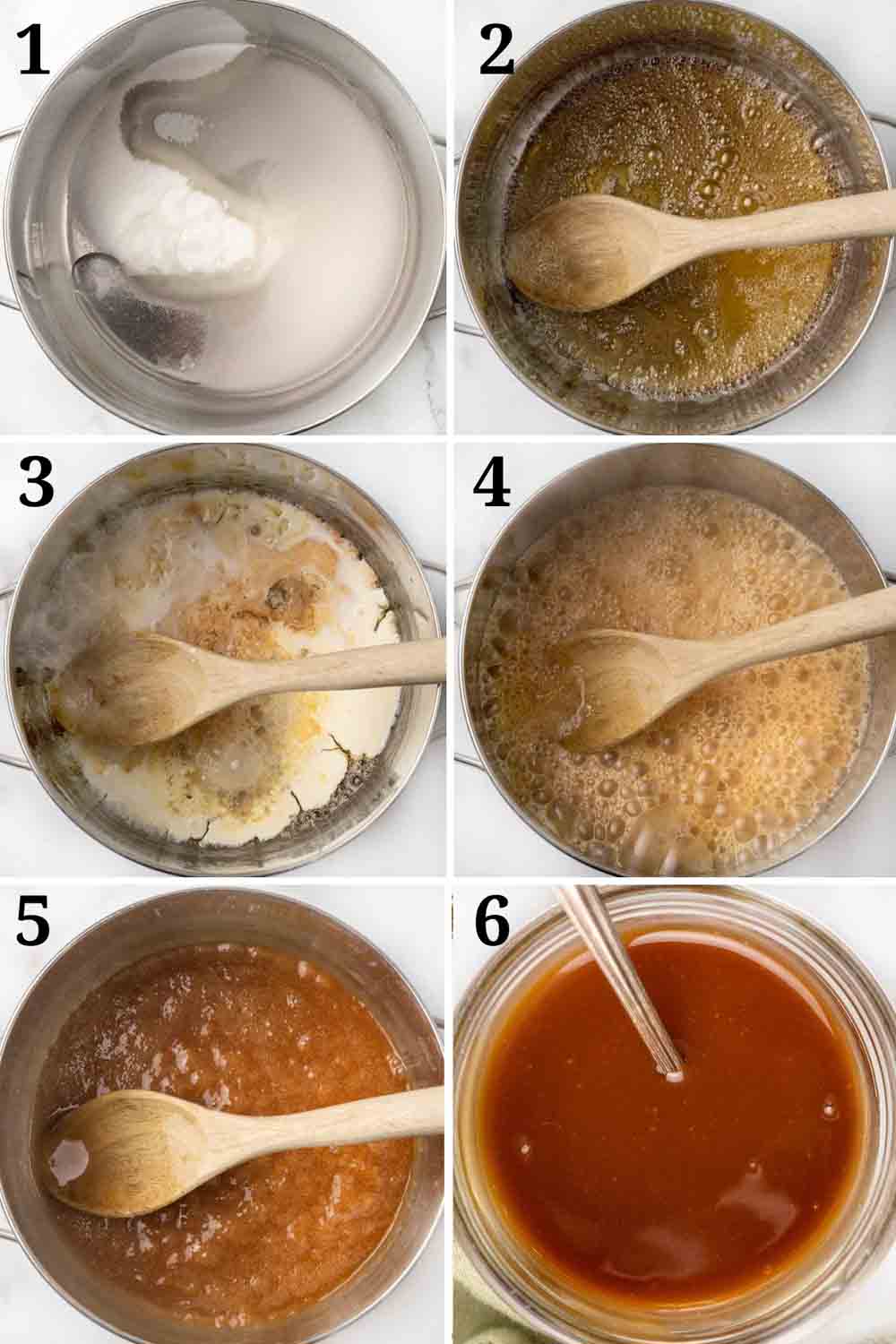 Collage showing how to make the recipe.