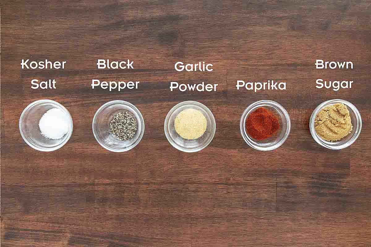 Ingredients to make the recipe.