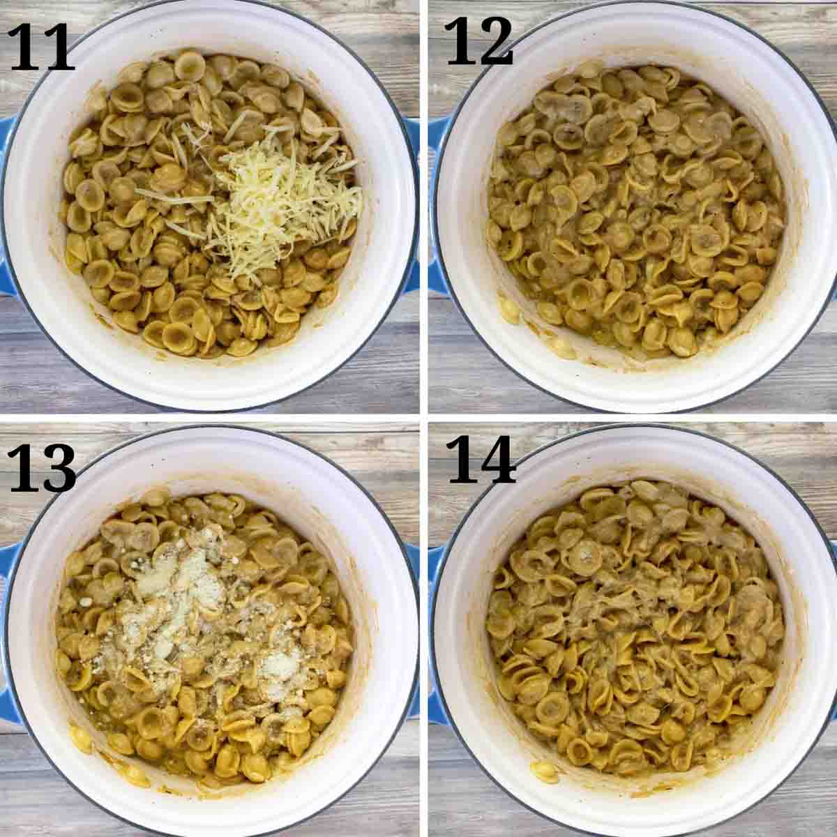 Collage showing how to finish the recipe.