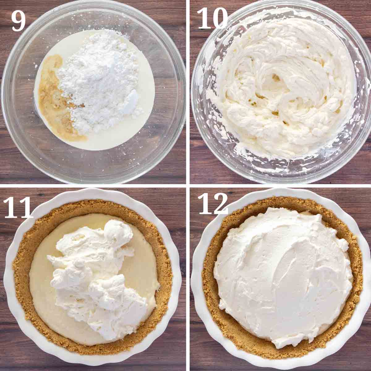 Collage showing how to finish the recipe.