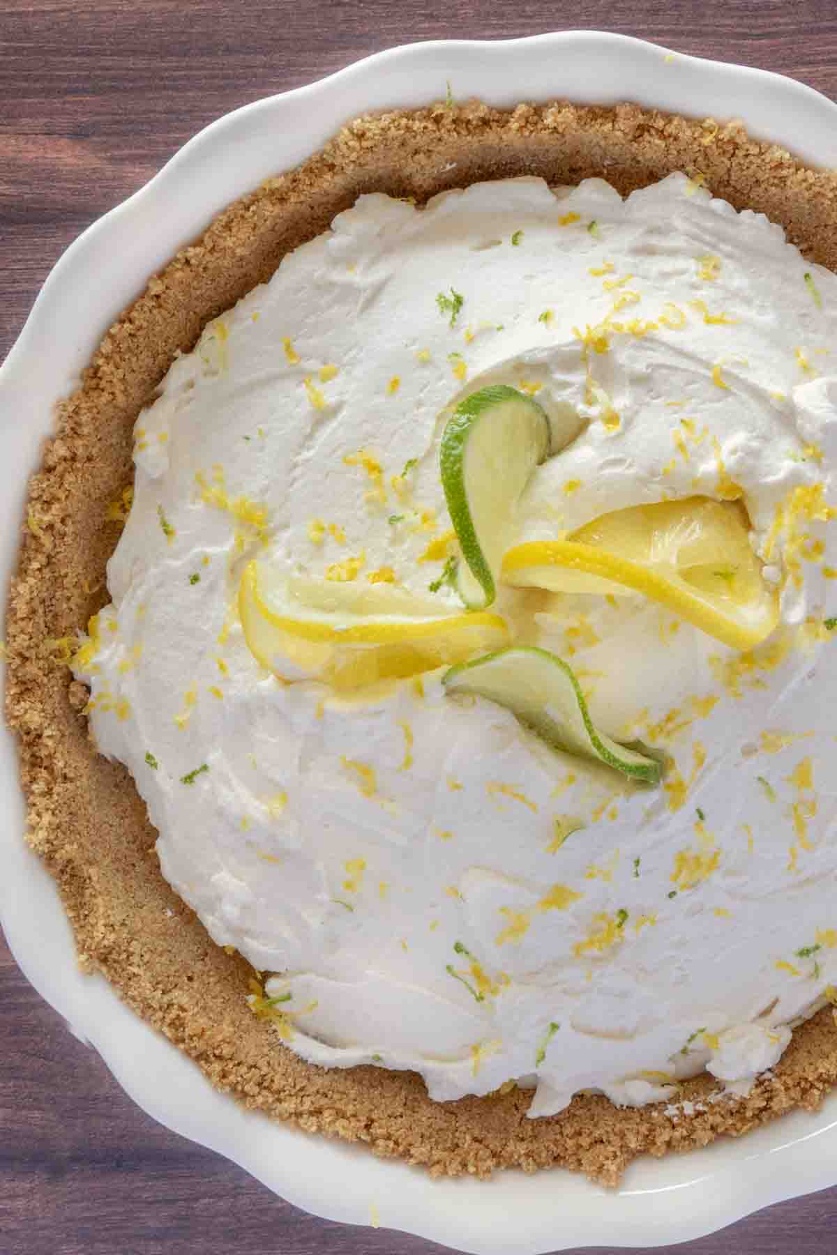 lemon icebox pie