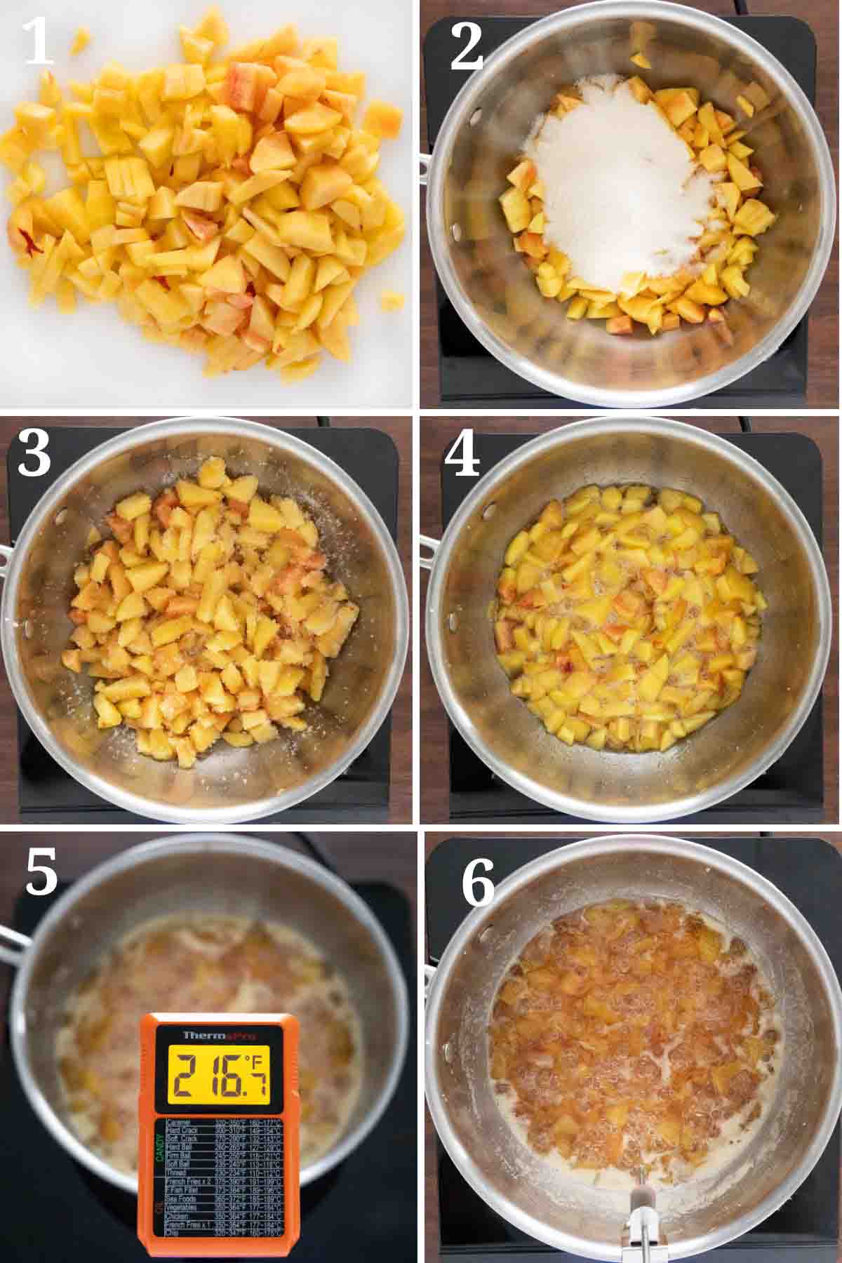 Collage showing how to make the recipe.