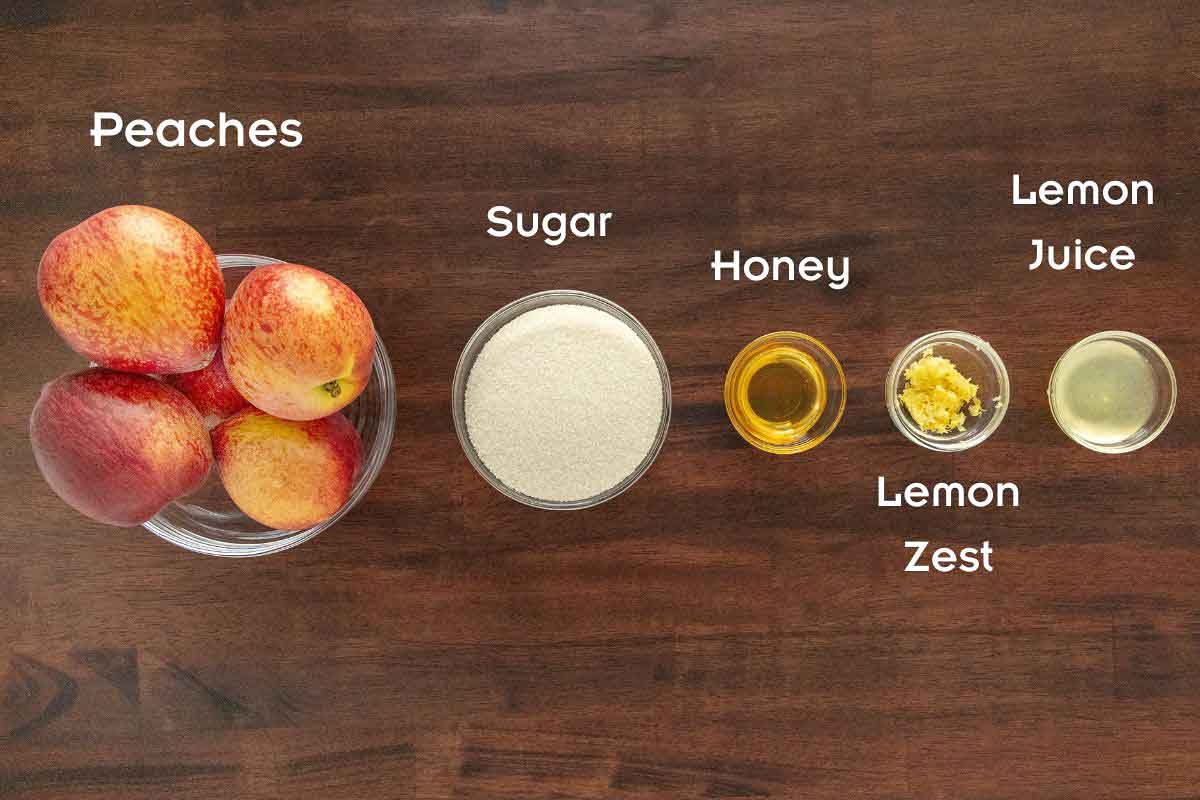 Ingredients to make the recipe.