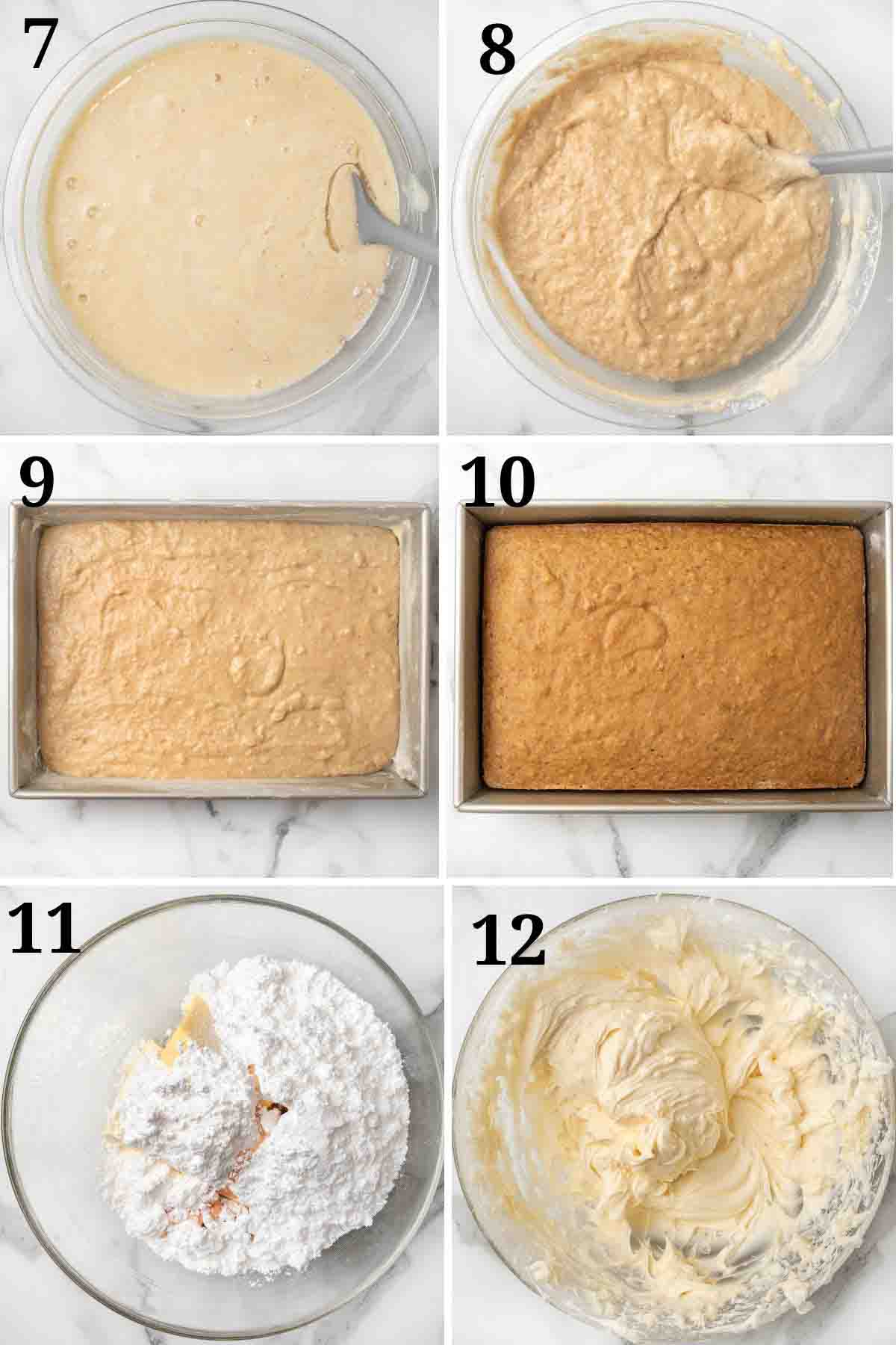 Collage showing how to finsih the recipe.