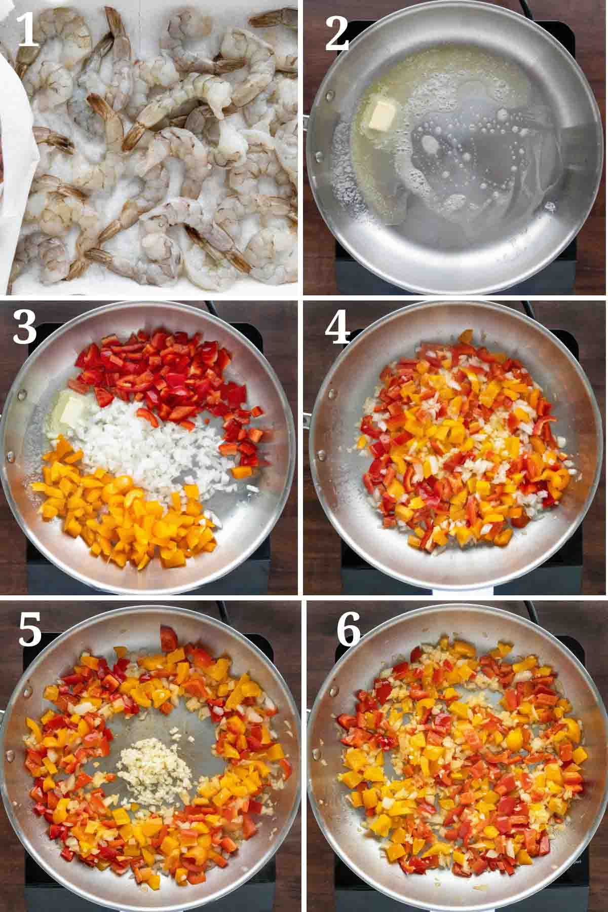Collage showing how to make the recipe.