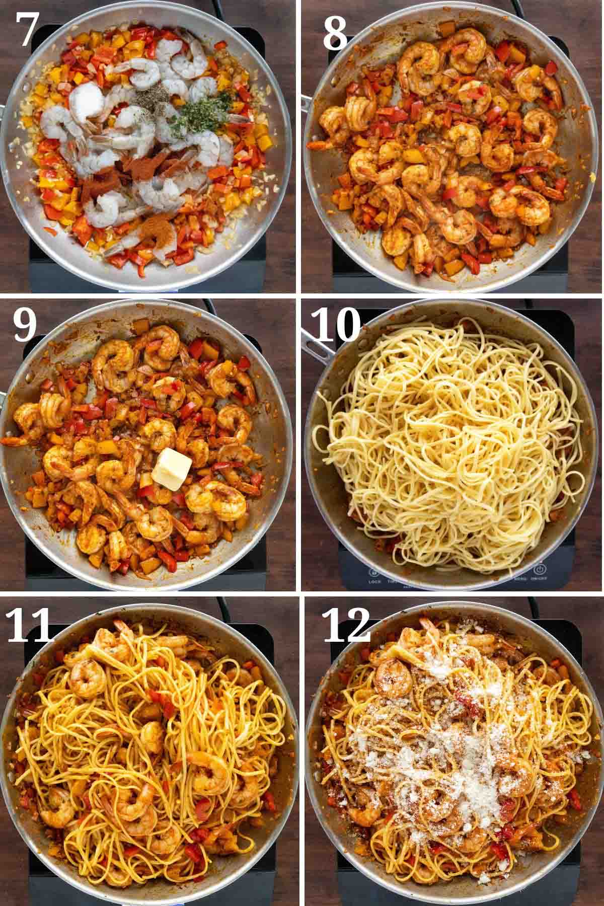 Collage showing how to finish the recipe.