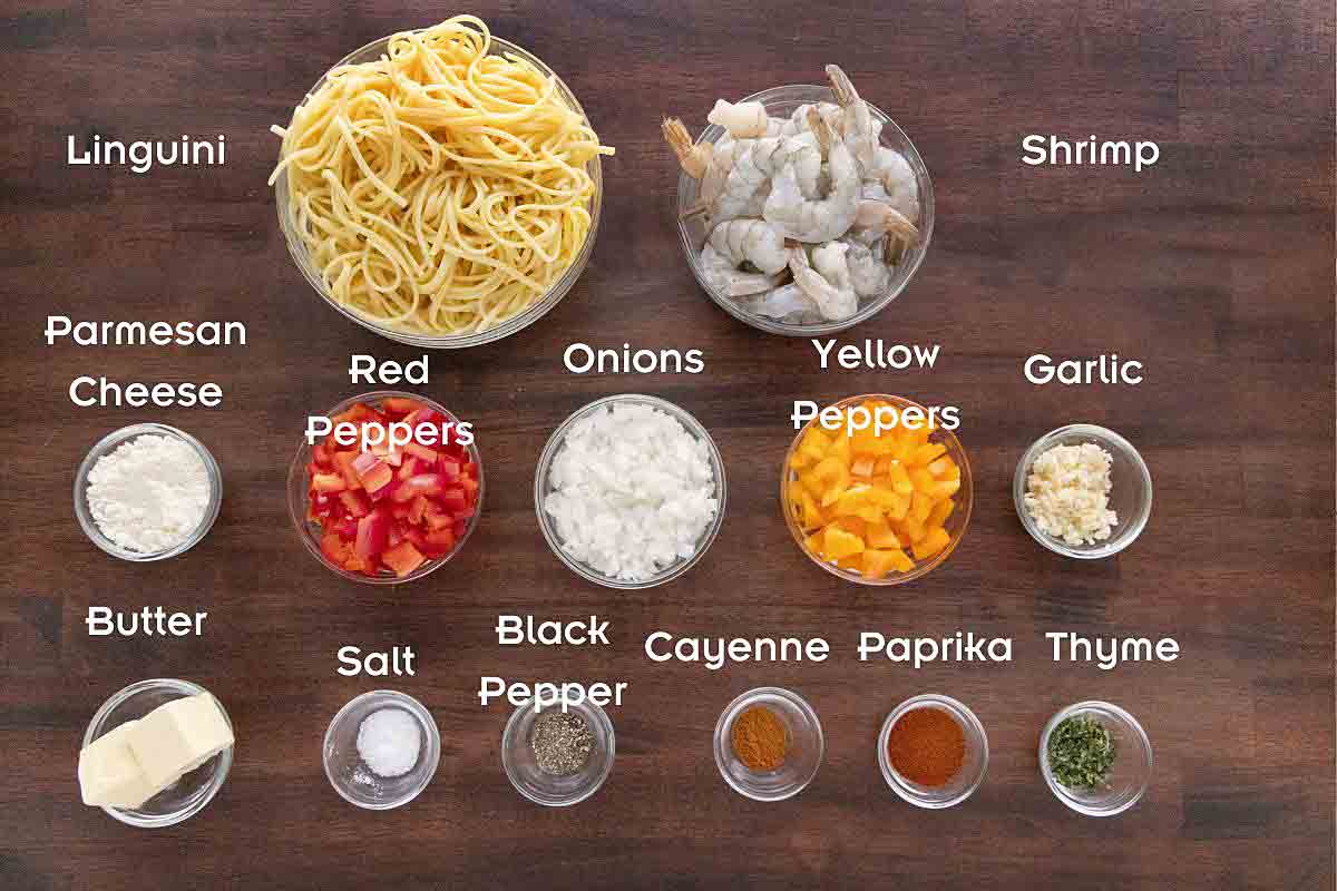 Ingredients to make the recipe.