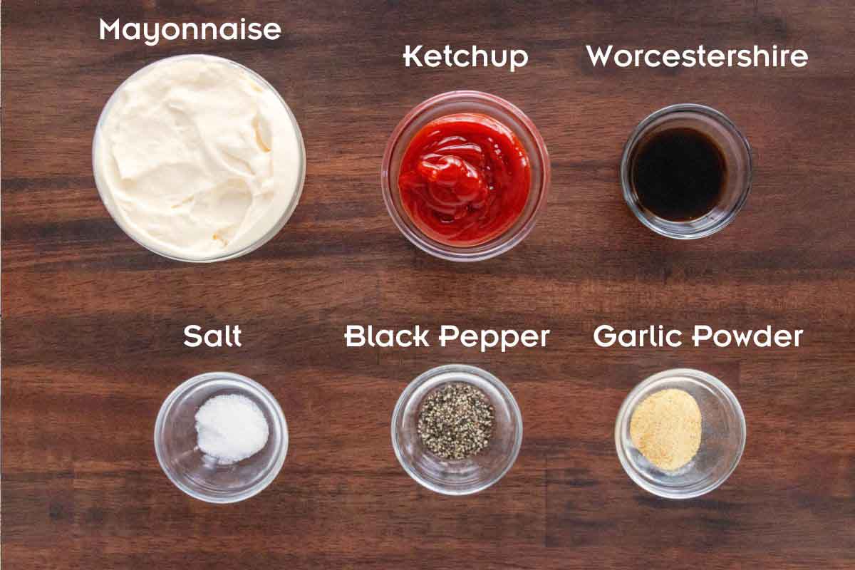 Ingredients to make the recipe.