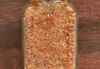 Pinterest image for chicken wing dry rub.