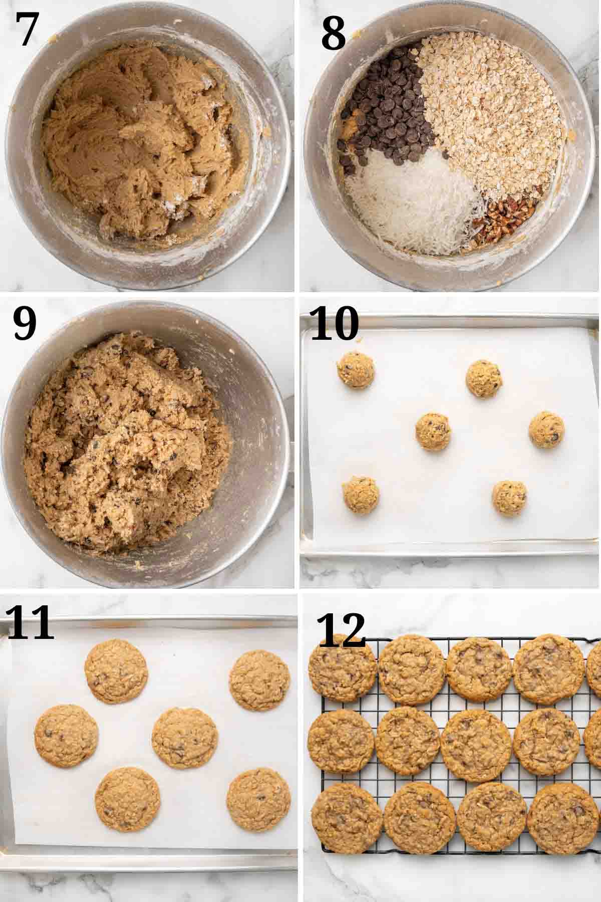 Collage showing how to finish the recipe.