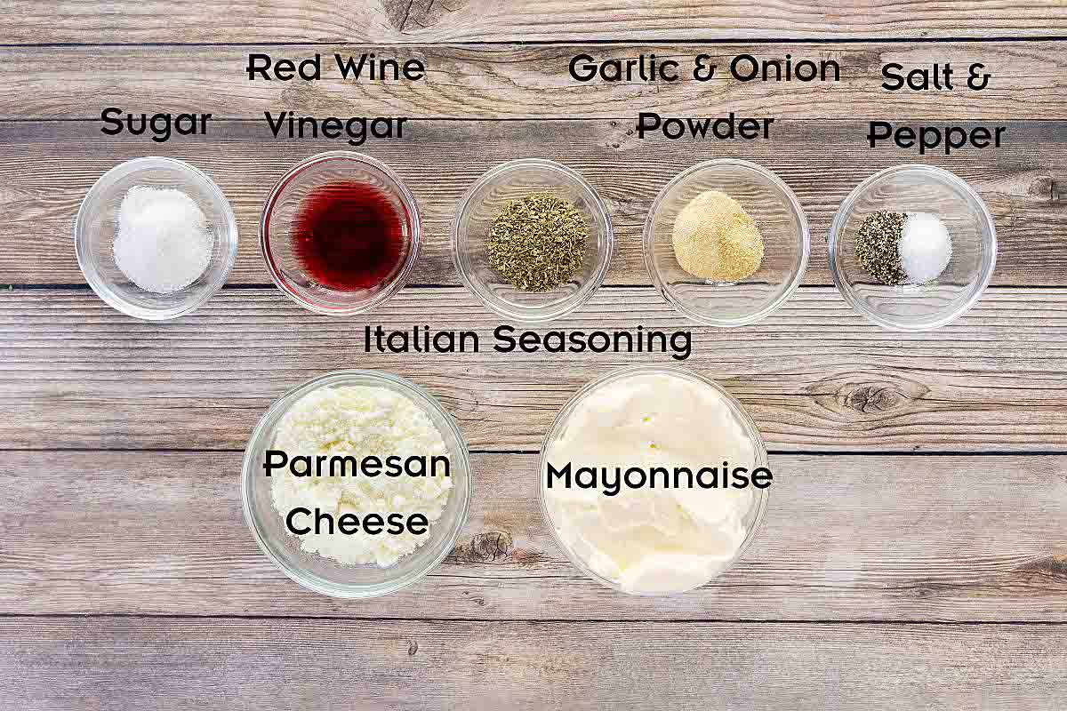 Ingredients to make the recipe.