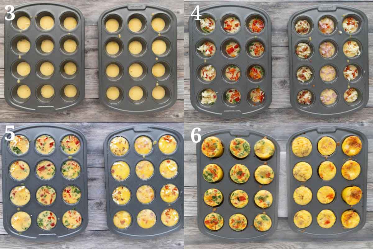 Collage showing how to finish the recipe.