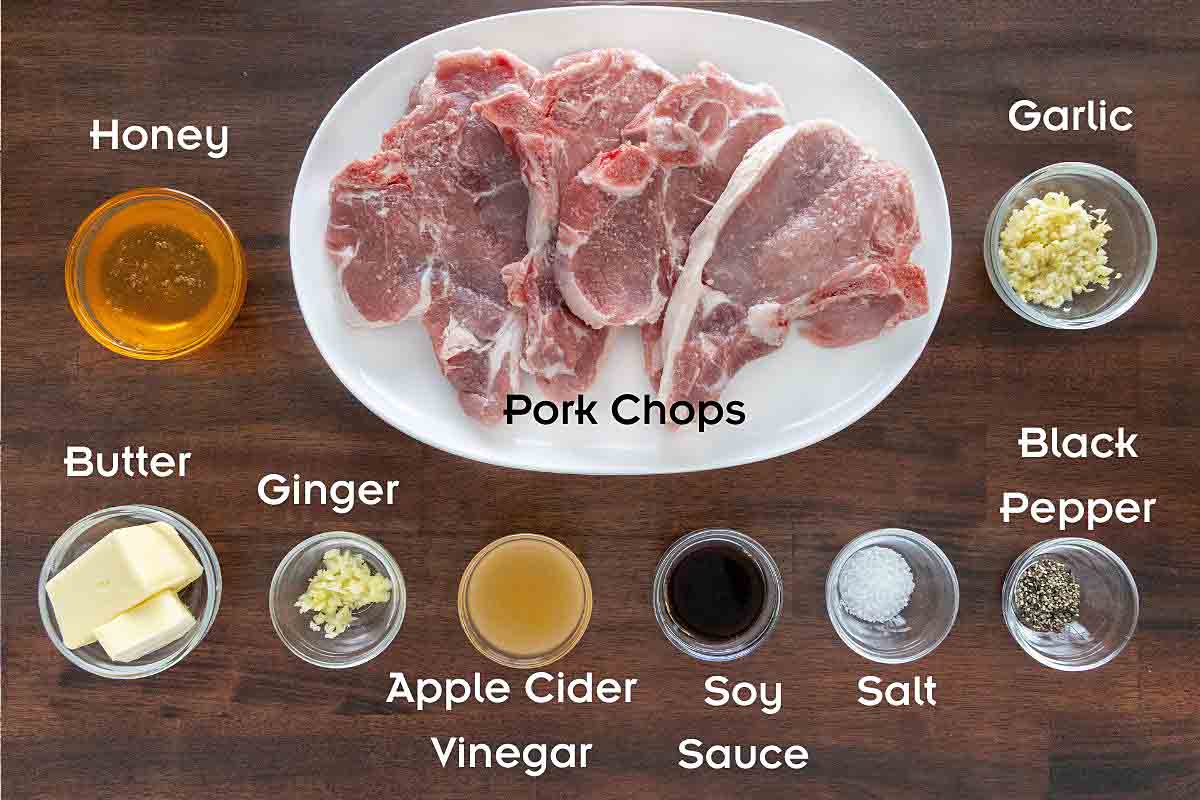Ingredients to make the recipe.