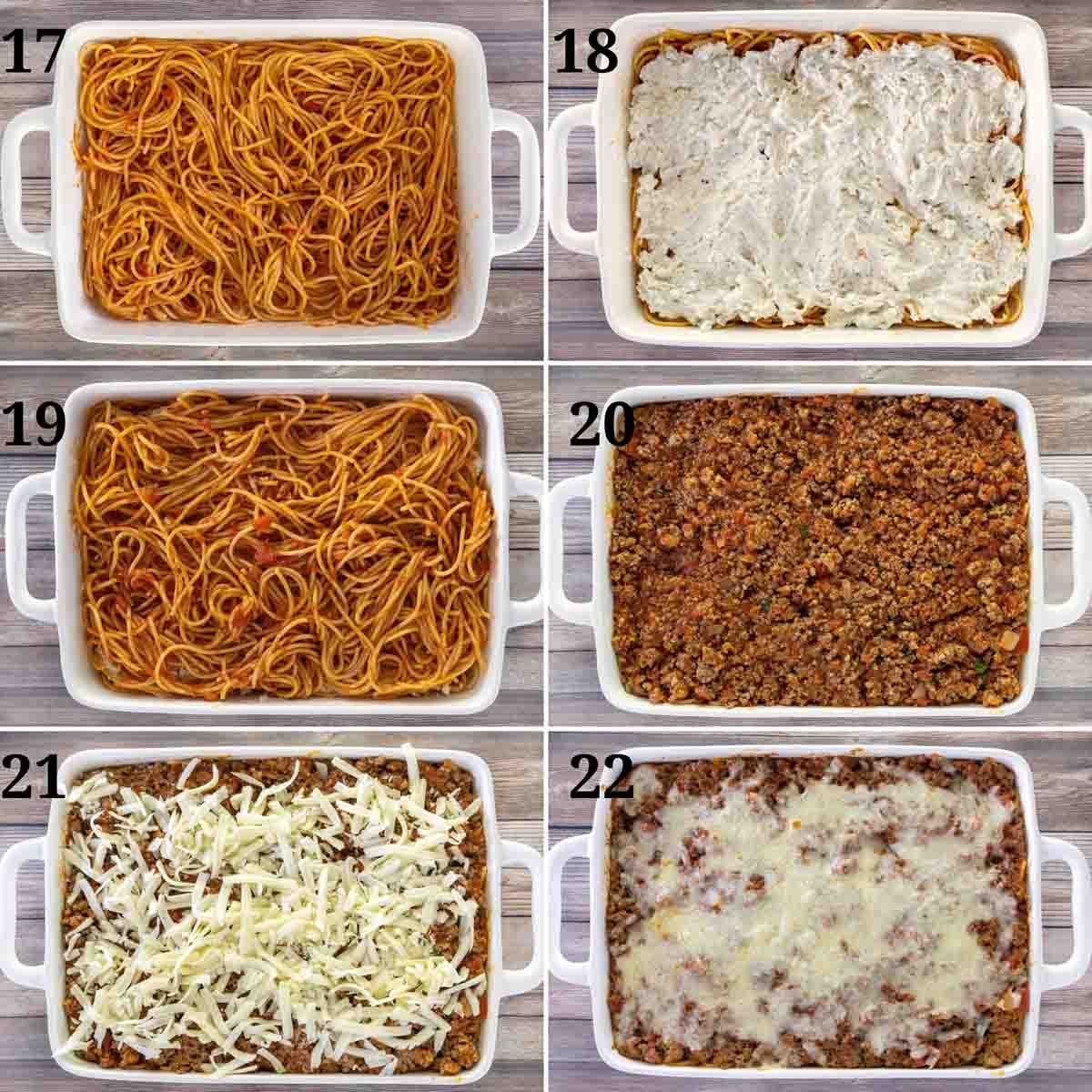Collage showing how to finish the recipe.