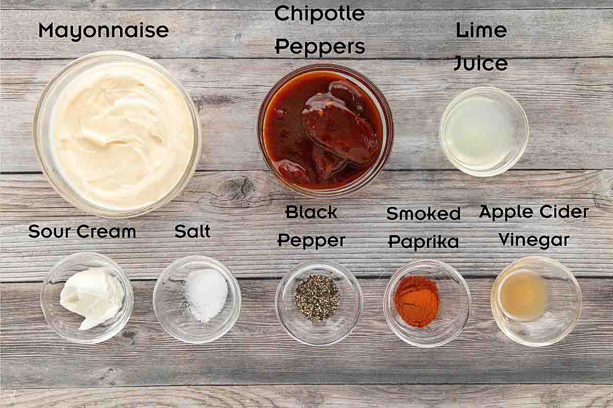 Ingredients to make the recipe.