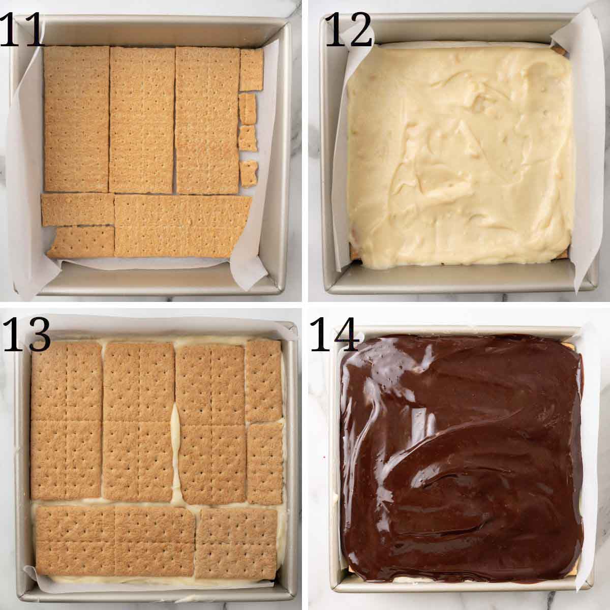Collage showing how to finish the recipe.