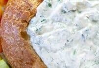 Pinterest image for Knorr spinach dip.
