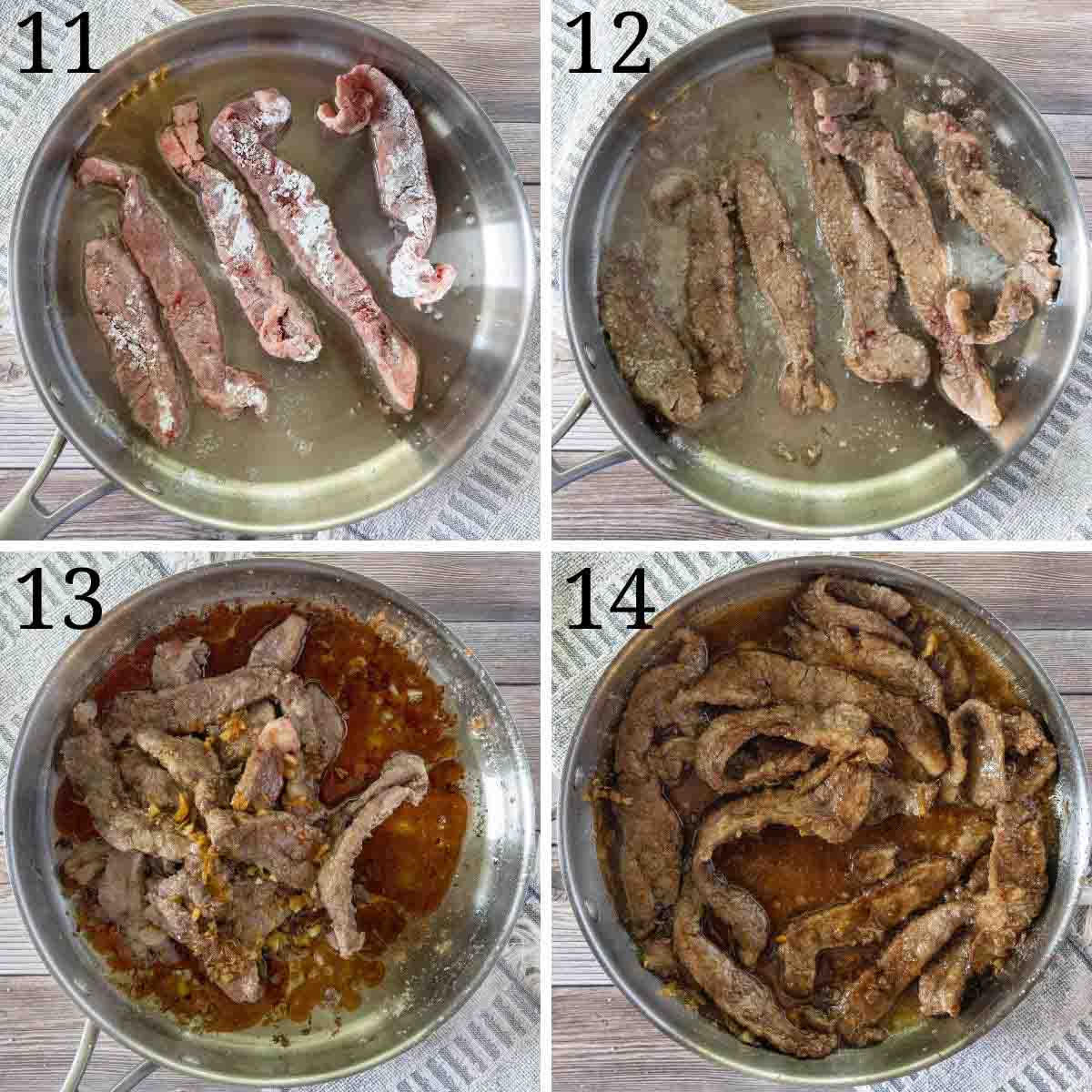 Collage showing how to finish the recipe.