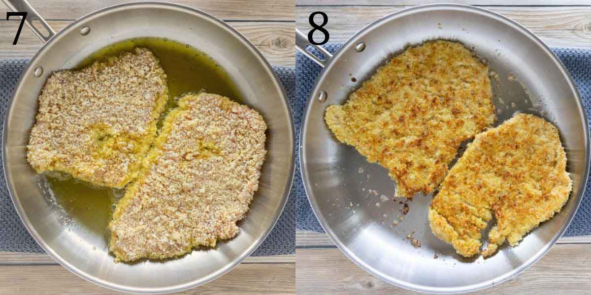 Collage showing how to finish the recipe.