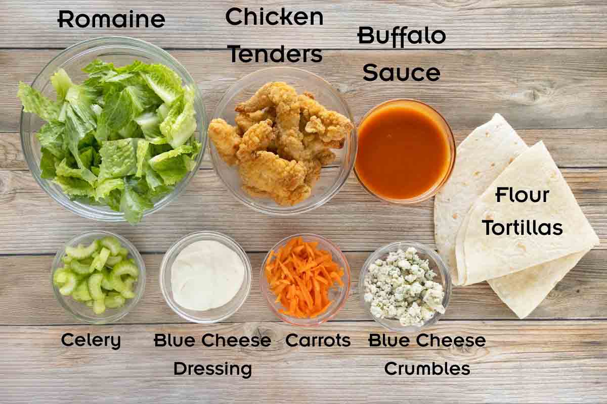 Ingredients to make the recipe.