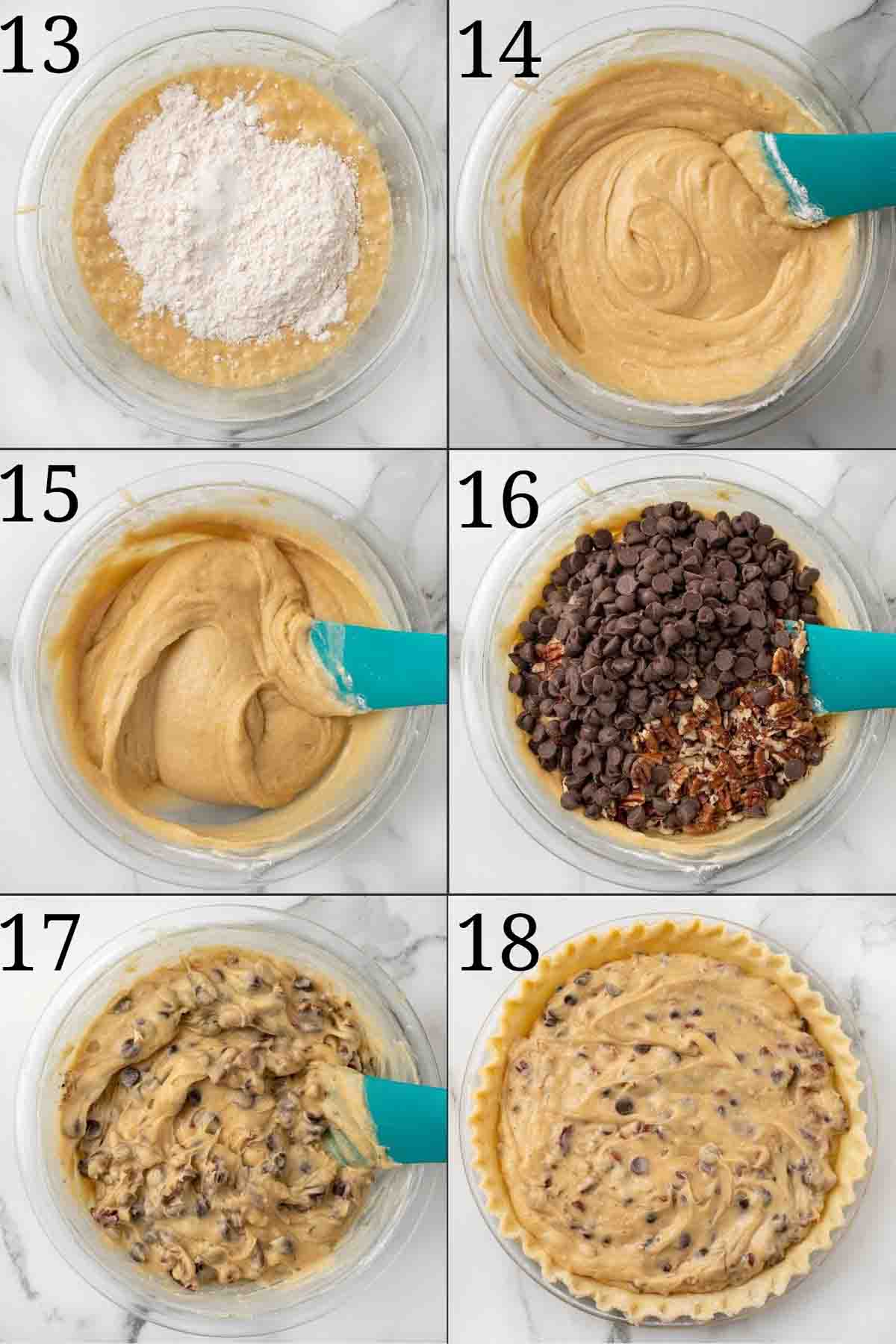 Collage showing how to finish the recipe.