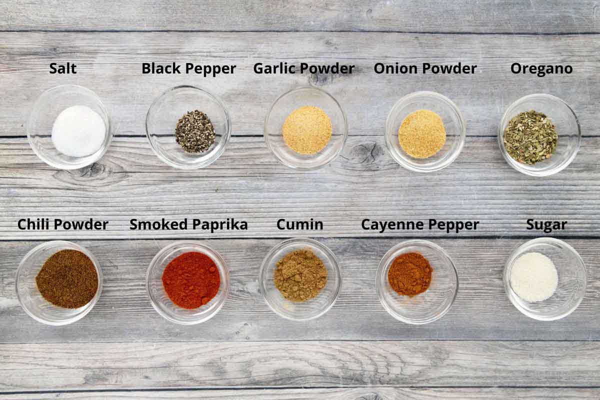Ingredients to make the recipe.